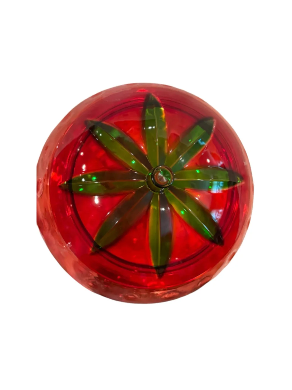 Strawberry Shaped Beverage Dispenser One Size Red Green